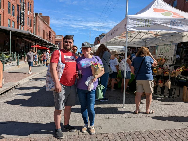 At the Farmer's Market