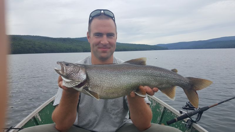 Catching Lake Trout