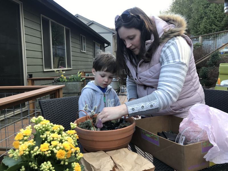 Gardening With My Nephew