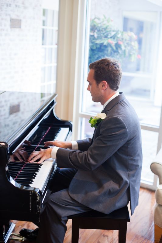 Dylan Playing Piano