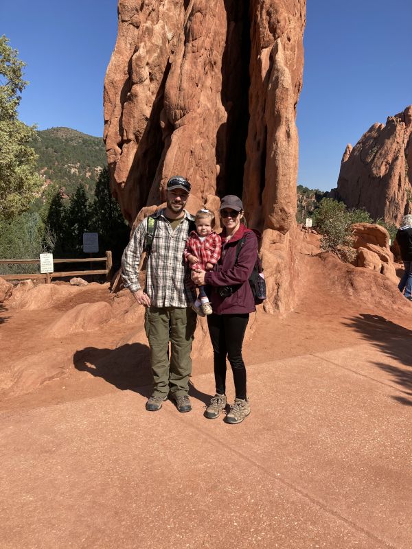 Visiting Garden of the Gods