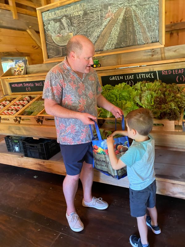 Visiting the Local Farms With Our Nephew