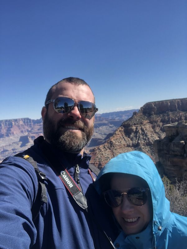 At the Grand Canyon