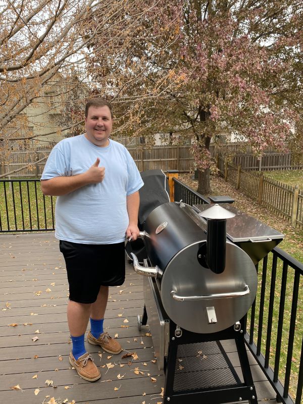 Brad Smoking Meat