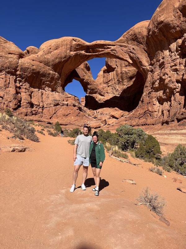 Hiking in Moab