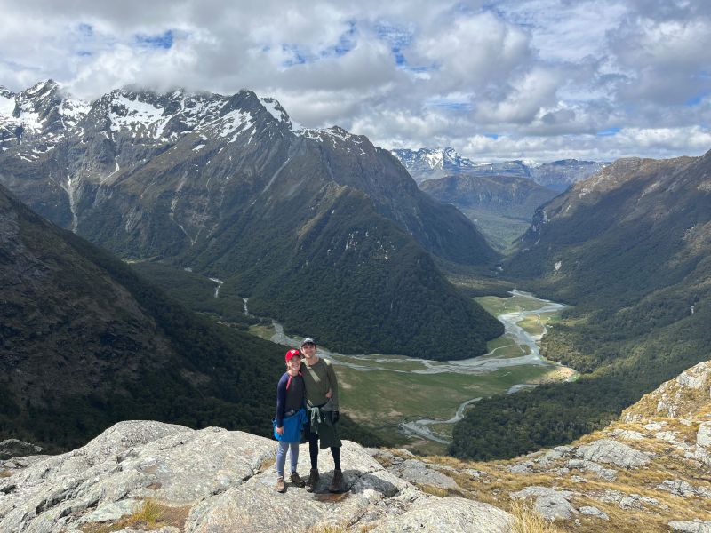 Awesome Hike in New Zealand