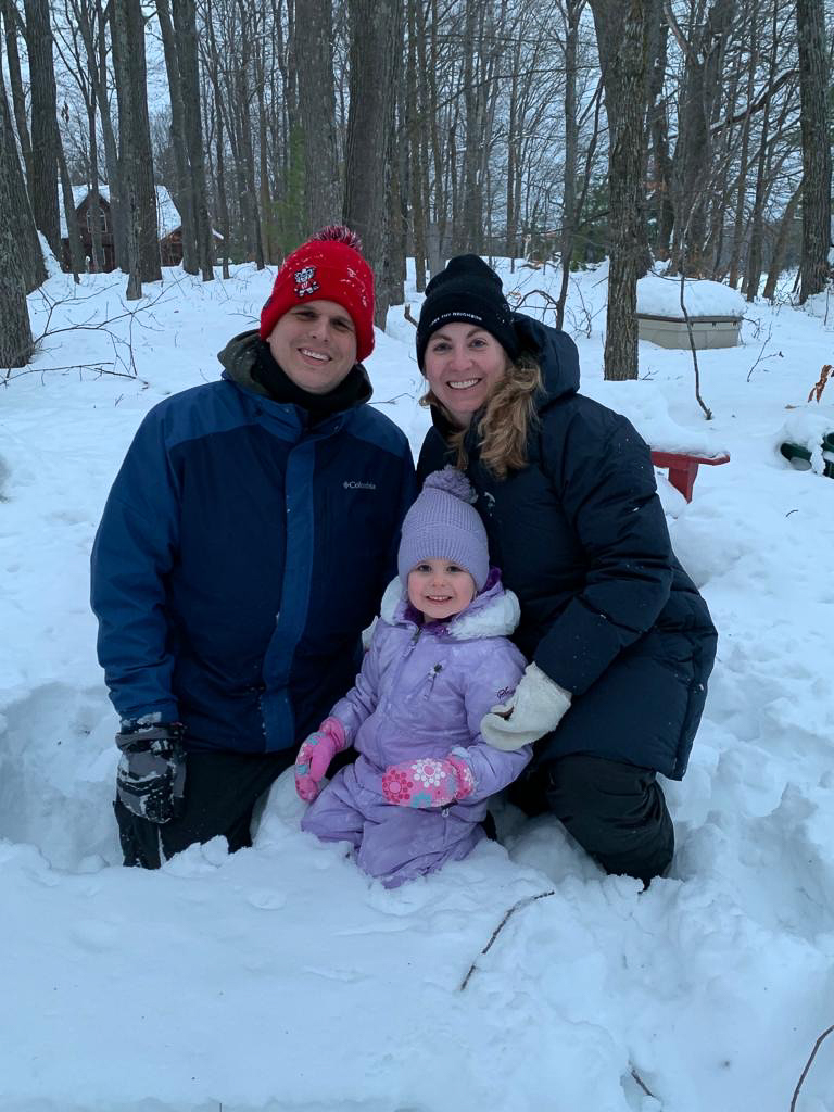 Playing in the Snow