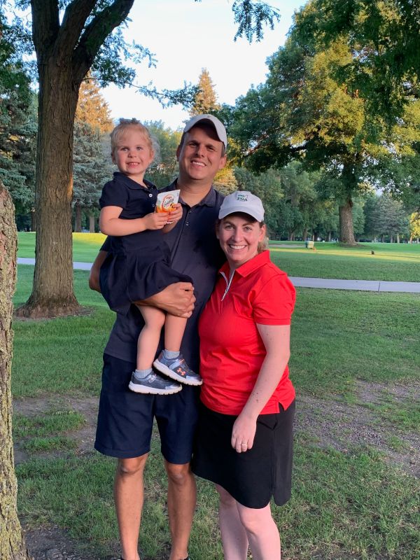 Family Golfing