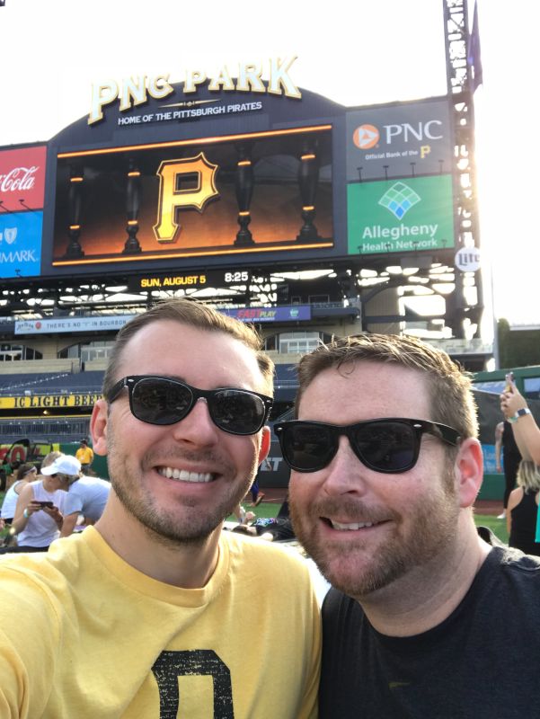 At Yoga at the Baseball Stadium