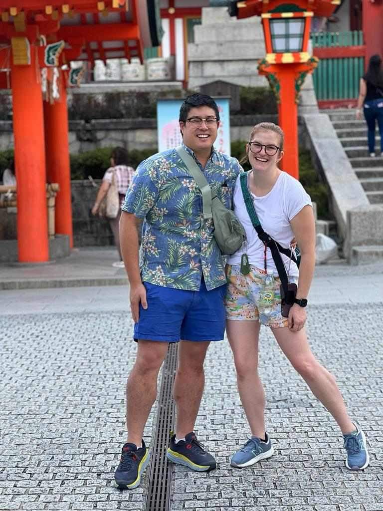 At Fushimi Inari Temple