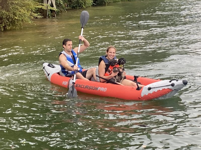 Kayaking at the Lake