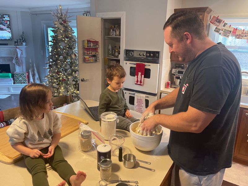 Making Pizza With Uncle Brandon