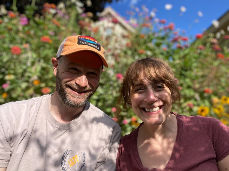 Our Backyard Flower Garden