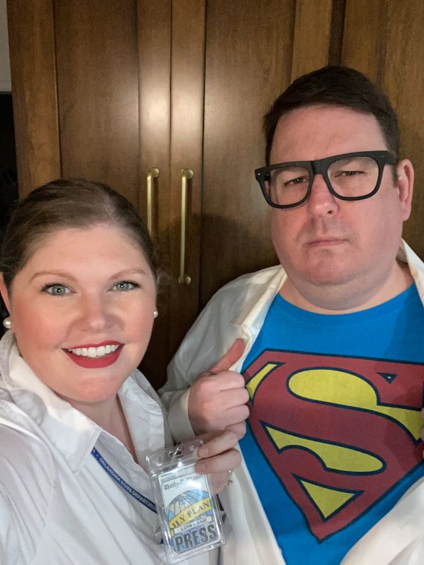 Clark Kent & Lois Lane for Halloween