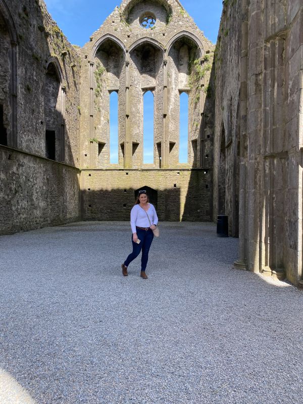 Caitlyn in an Irish Castle