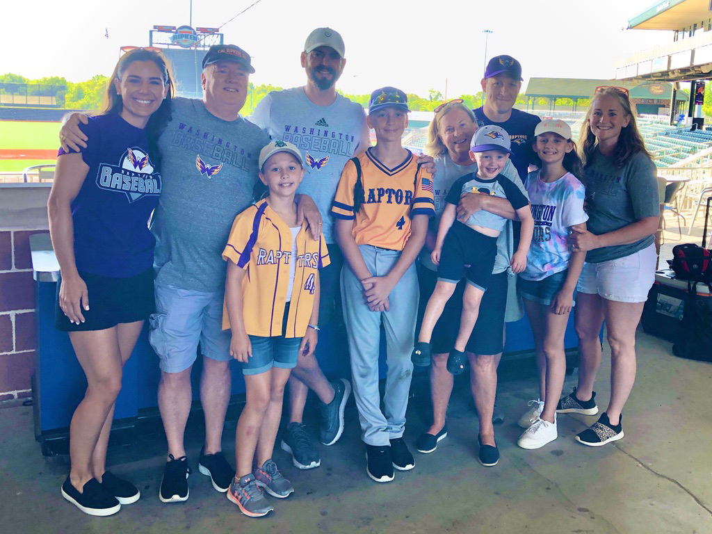 Cheering On Our Nephew at His Baseball Tournament