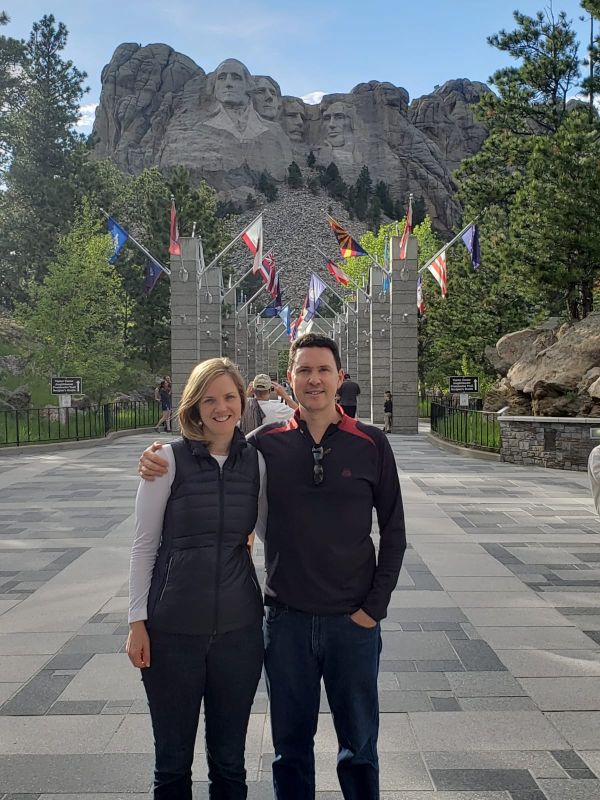 At Mount Rushmore